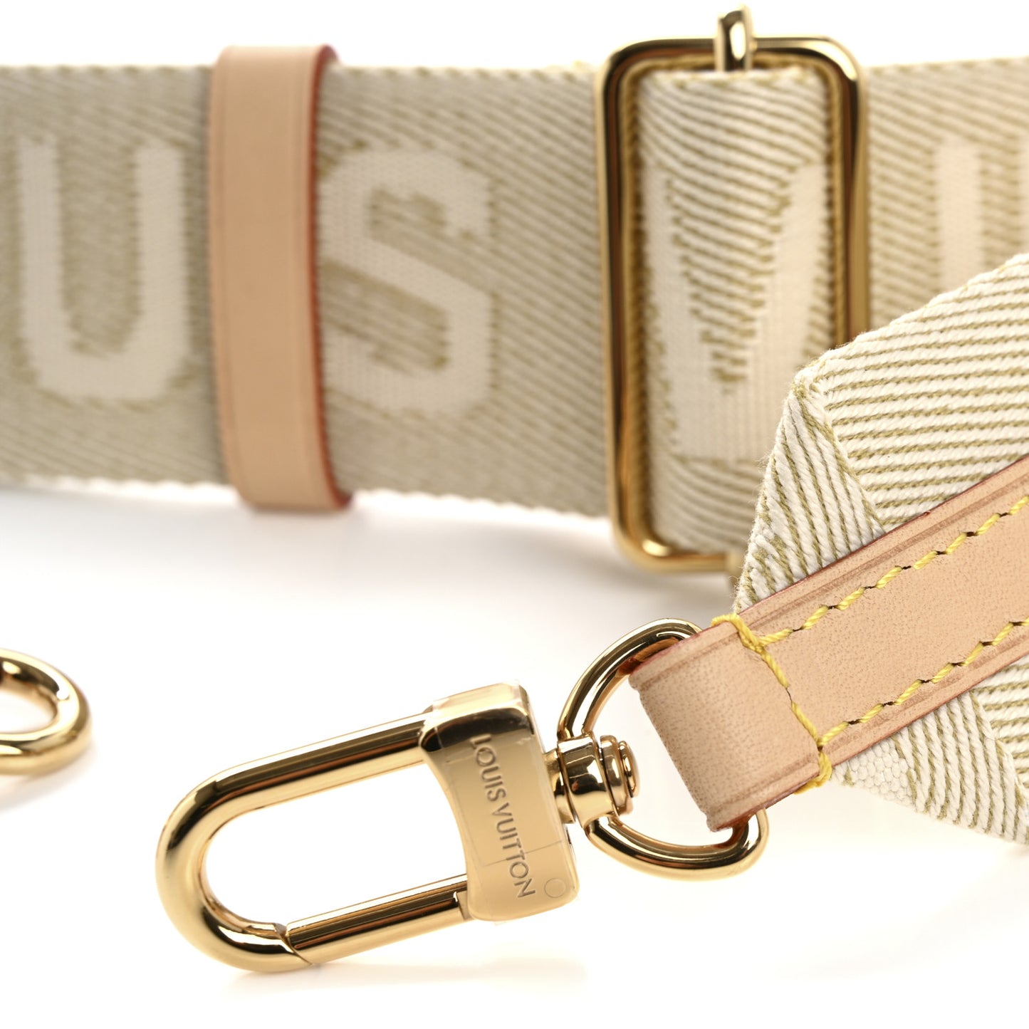 Monogram Multi Pochette Accessories Shoulder Strap Cream