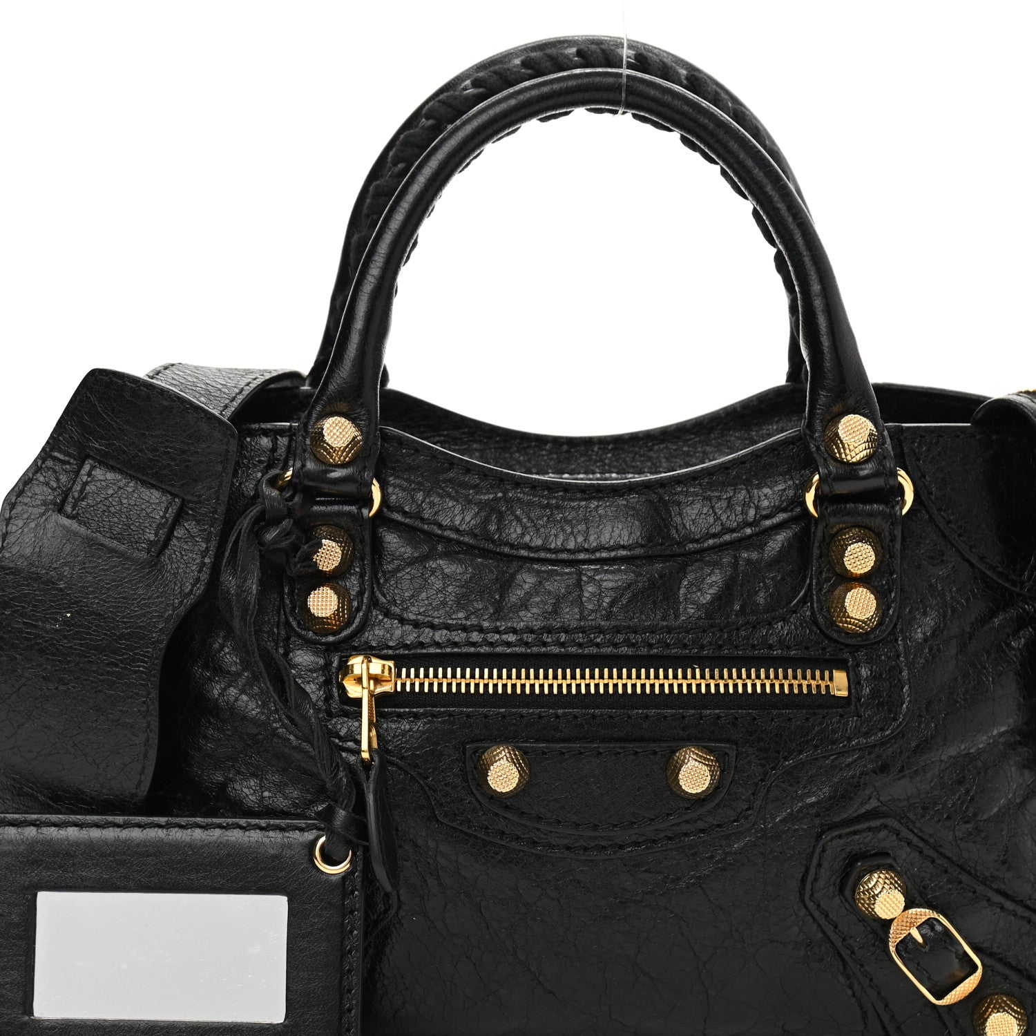 Balenciaga Agneau Giant 12 Gold Hardware Mini City Black 9 of 10