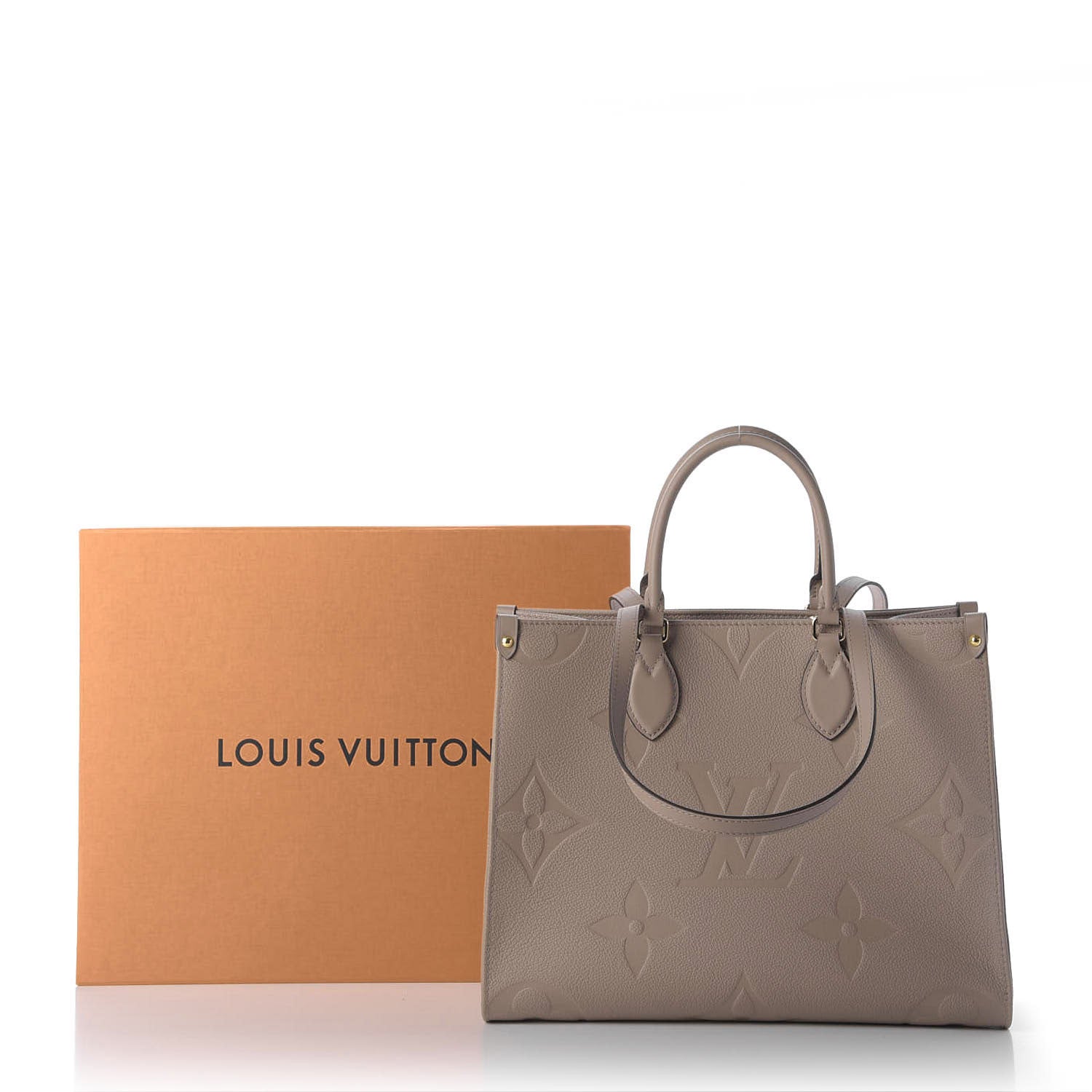 Louis Vuitton Empreinte Monogram Giant Onthego MM Tourterelle 11 of 11