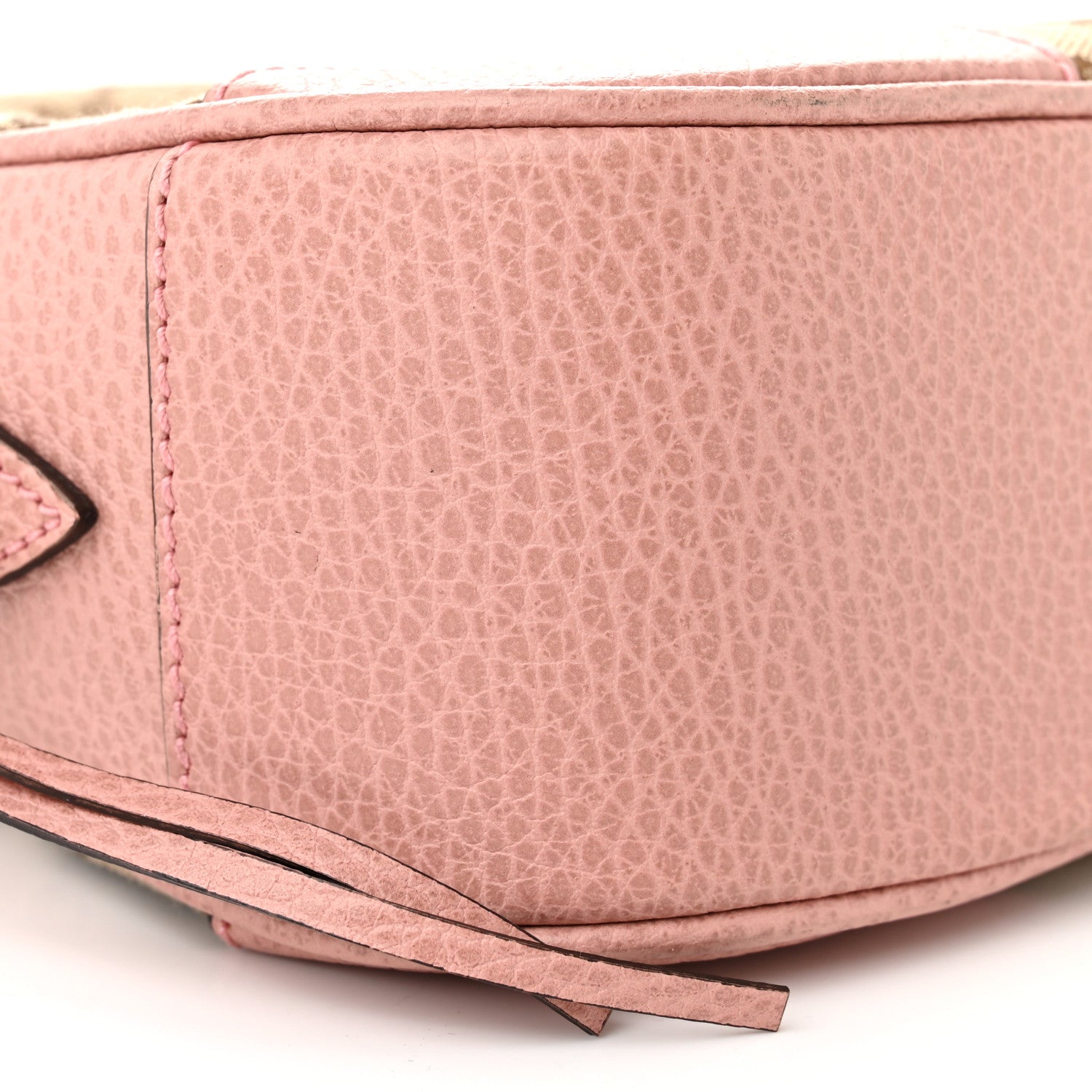 Gucci Monogram Mini Bree Messenger Bag Beige Soft Pink 9 of 12