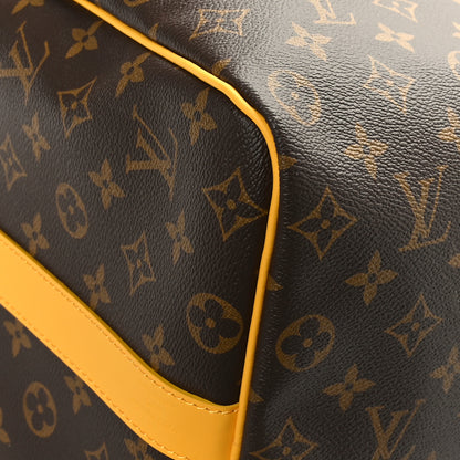 Louis Vuitton Monogram Keepall Bandouliere 50 Jaune Mat 6 of 9