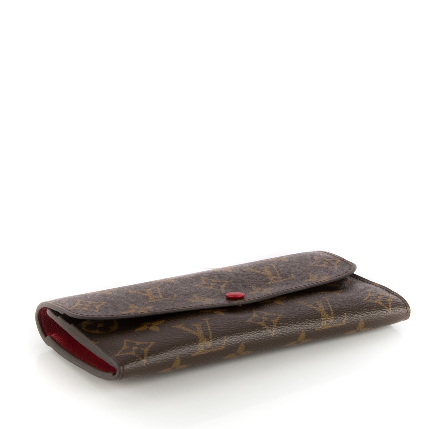 Monogram Emilie Wallet Rouge