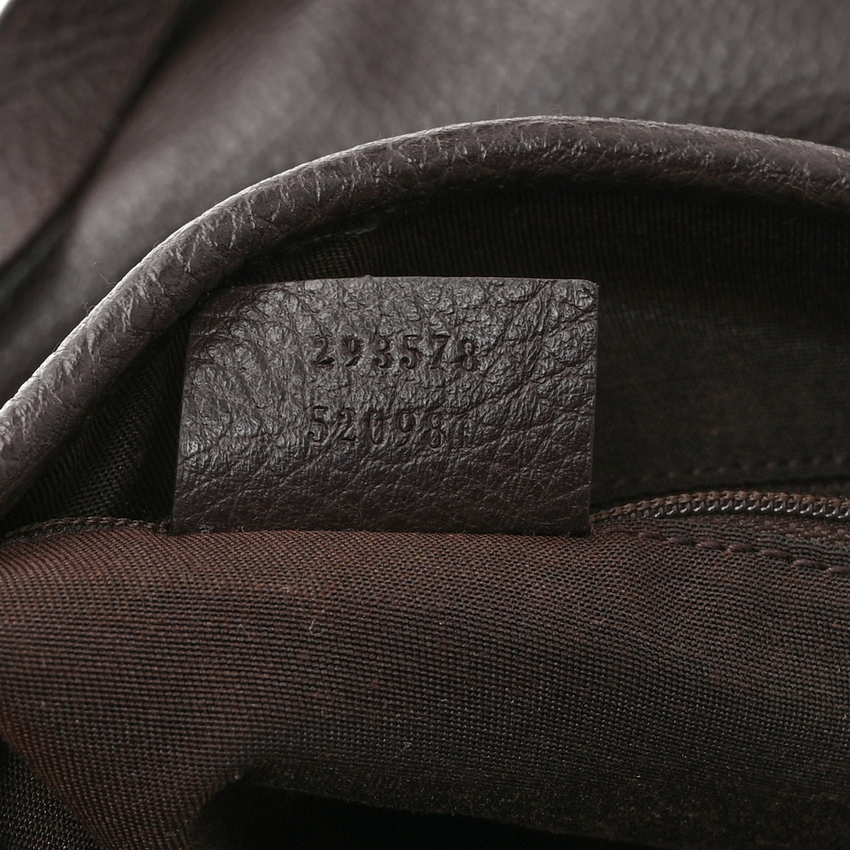 Gucci Calfskin Medium Abbey Shoulder Bag Dark Brown 7 of 11