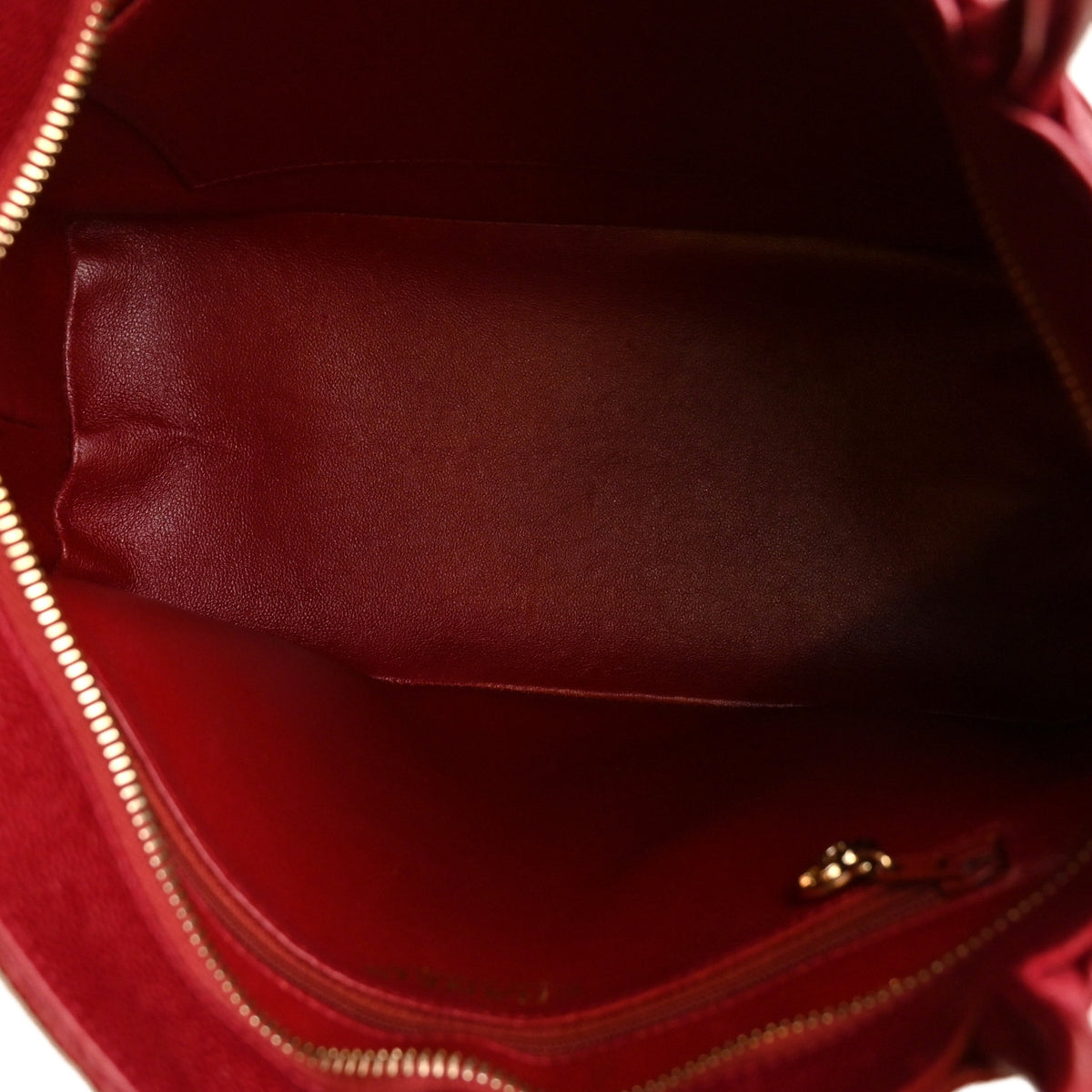 Caviar Quilted Medallion Tote Bordeaux