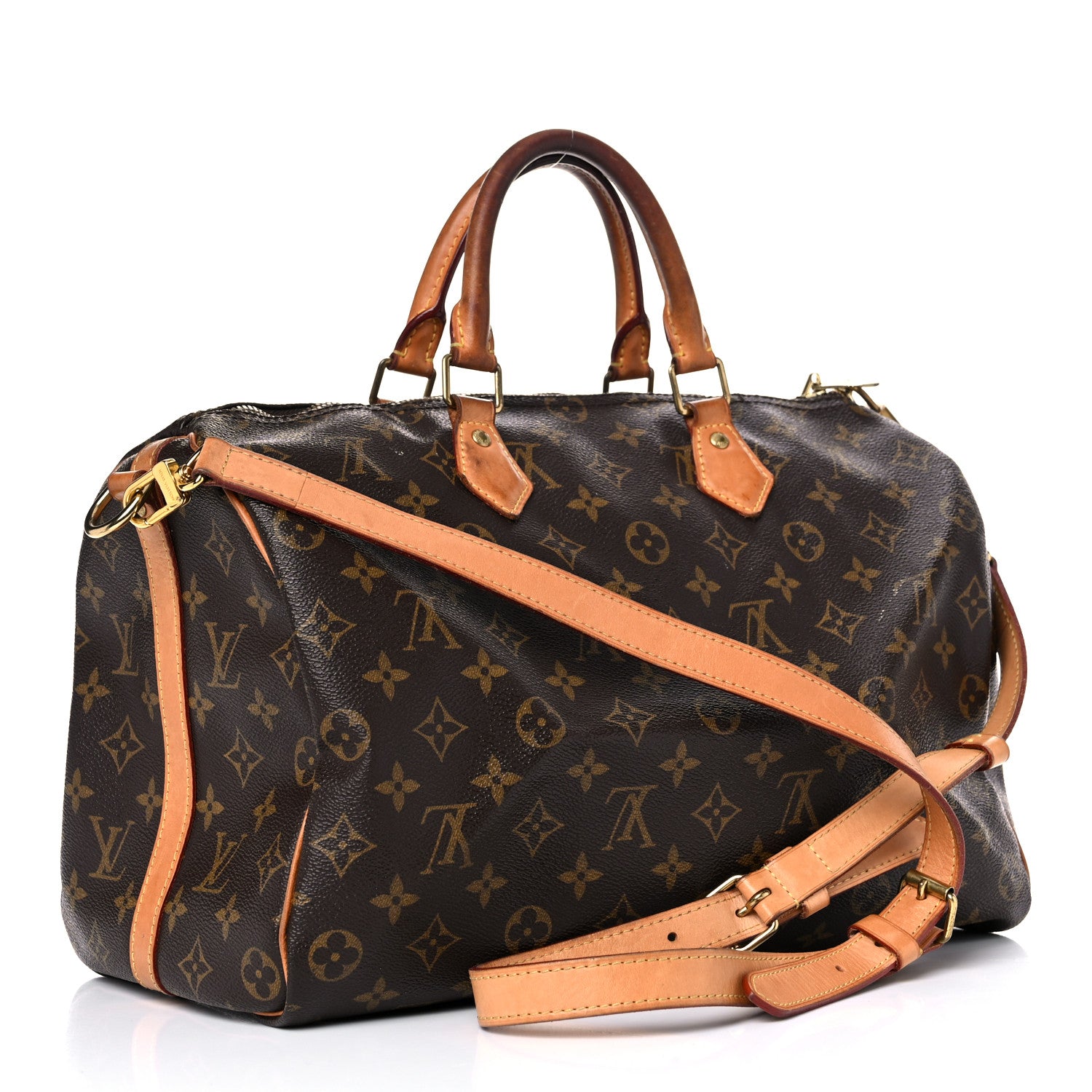 Louis Vuitton Monogram Speedy Bandouliere 35 3 of 35