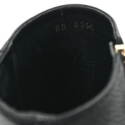 Givenchy Grained Calfskin G Cube Heel Ankle Boots 39 Black 8 of 8