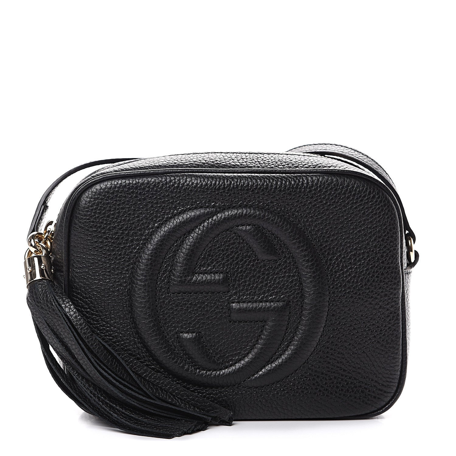 Gucci Pebbled Calfskin Small Soho Disco Bag Black 1 of 9