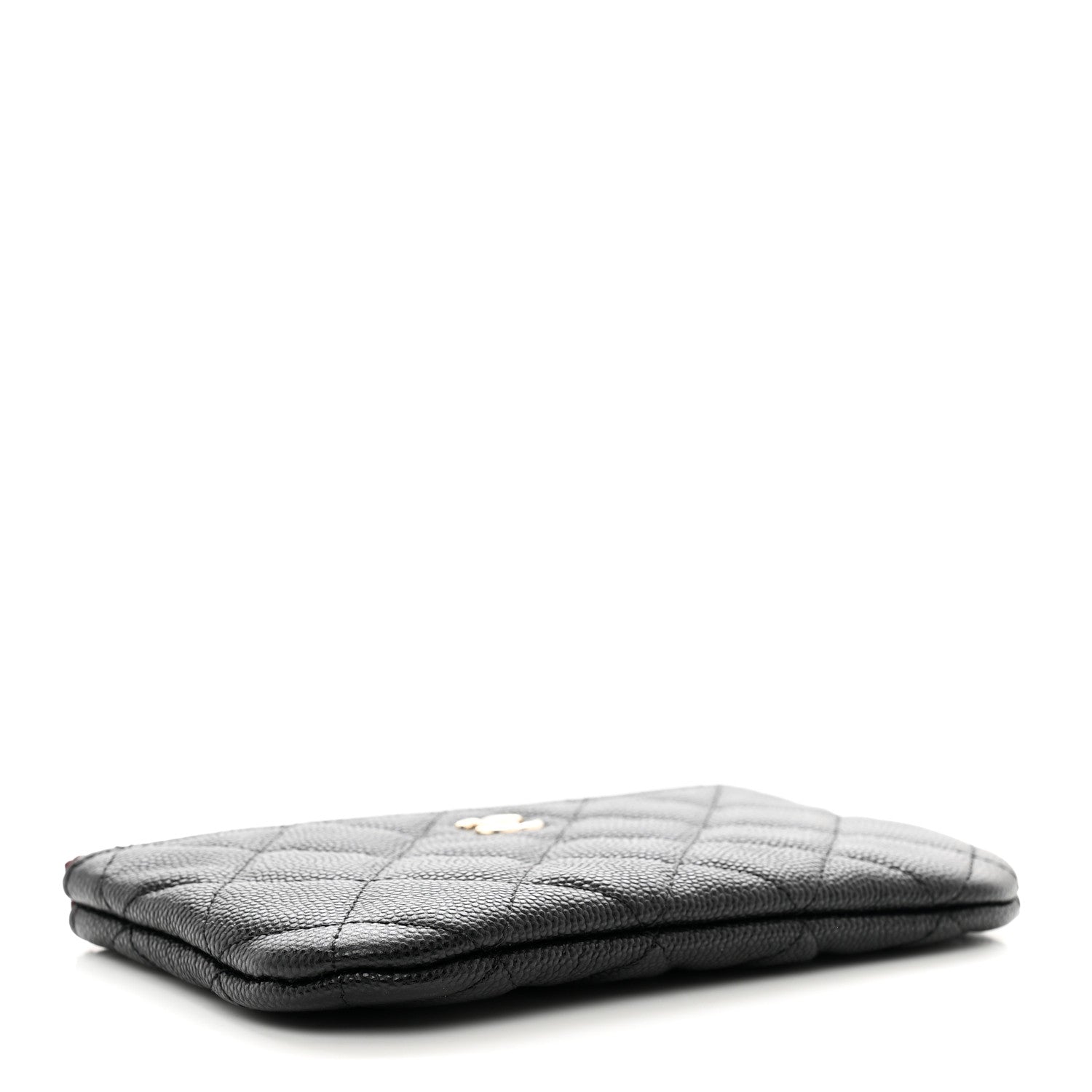 Chanel Caviar Quilted Small Cosmetic Case Black 4 of 7