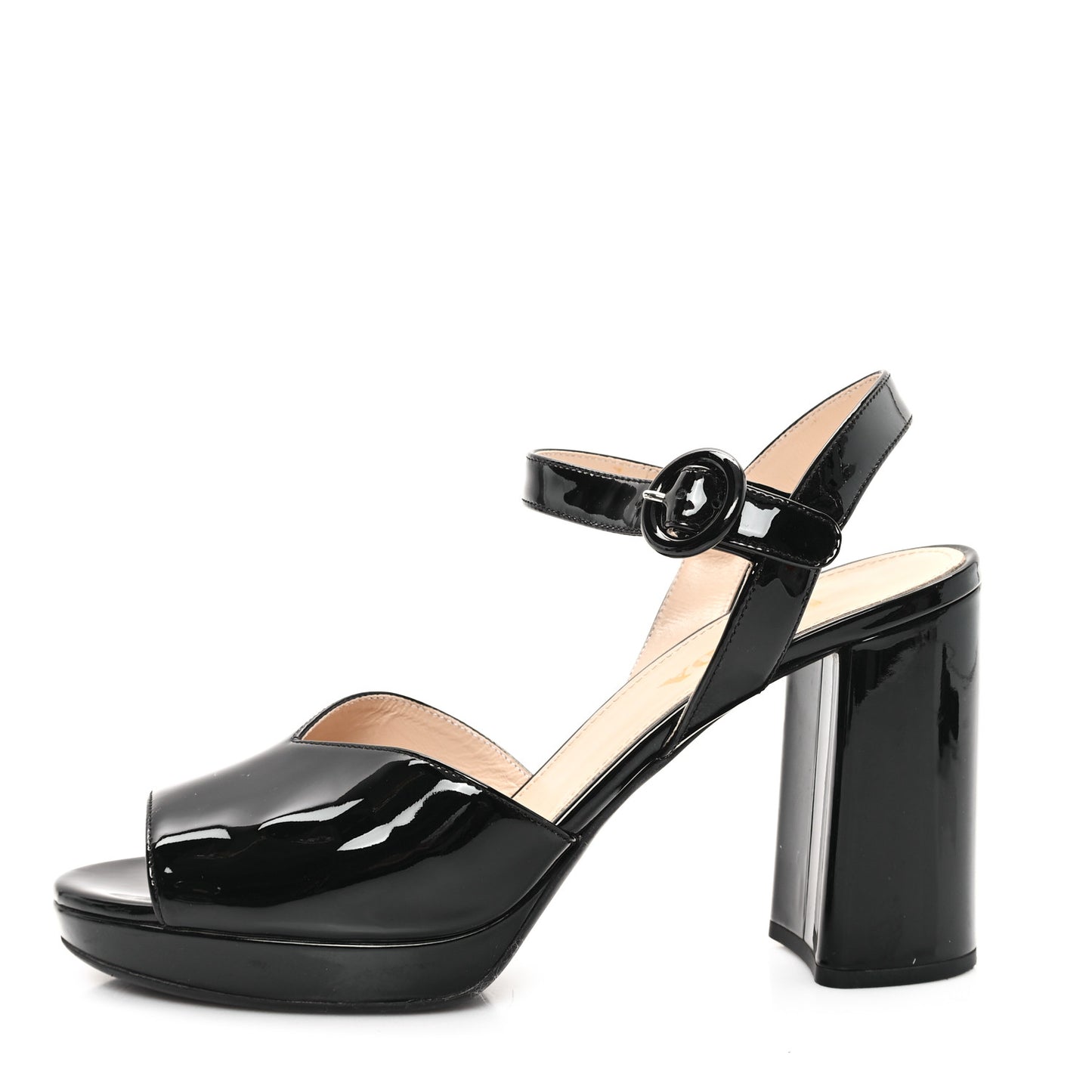 Vernice Platform Sandals 37.5 Black