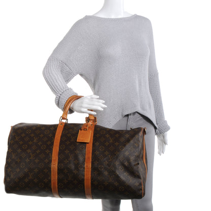 Louis Vuitton Monogram Keepall 55 2 of 7
