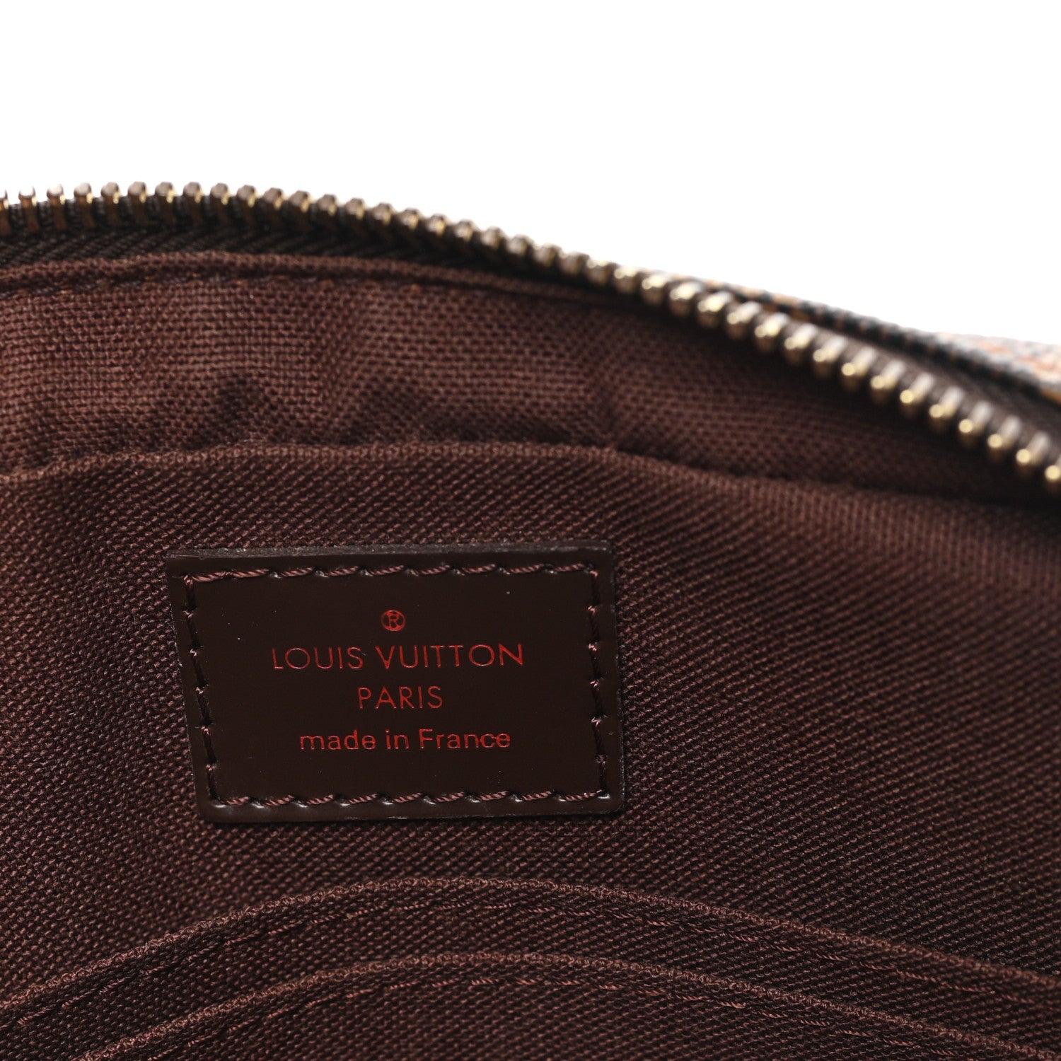 Louis Vuitton Damier Ebene Pochette Billets Macao 6 of 6