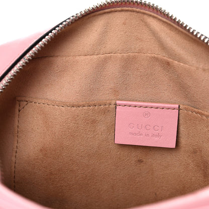 Gucci Calfskin Matelasse Small GG Marmont Chain Shoulder Bag Wild Rose 15 of 21