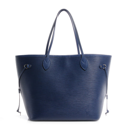 Louis Vuitton Epi Neverfull MM Indigo 1 of 8