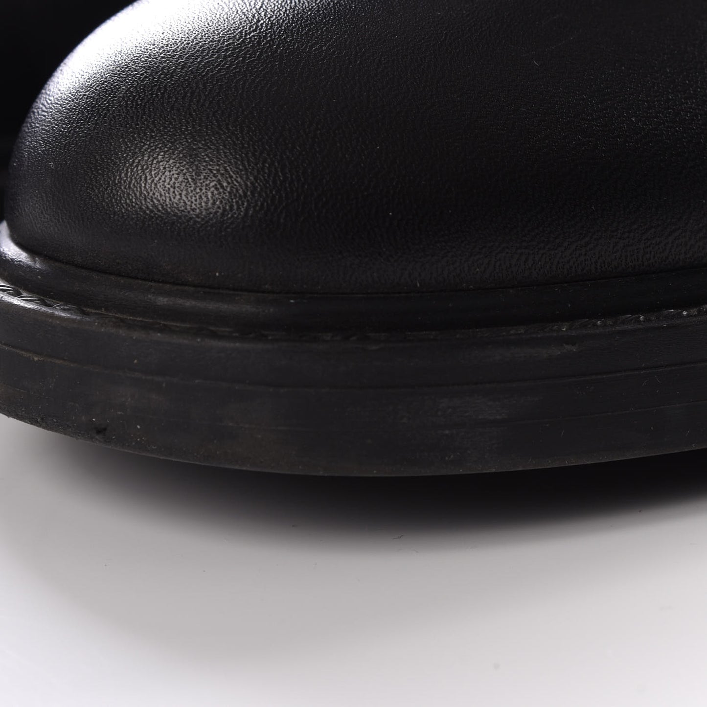 Calfskin Tess Horsebit Ankle Boots 37 Black