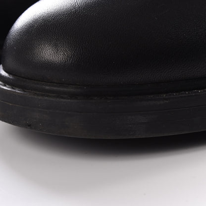 Gucci Calfskin Tess Horsebit Ankle Boots 37 Black 9 of 9