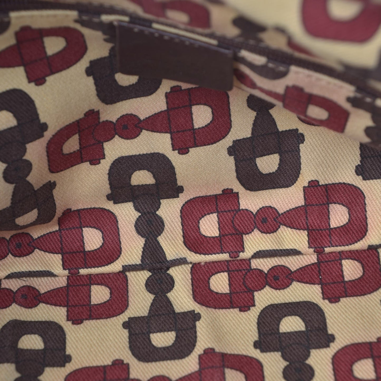 Guccissima Small Princy Satchel Brown