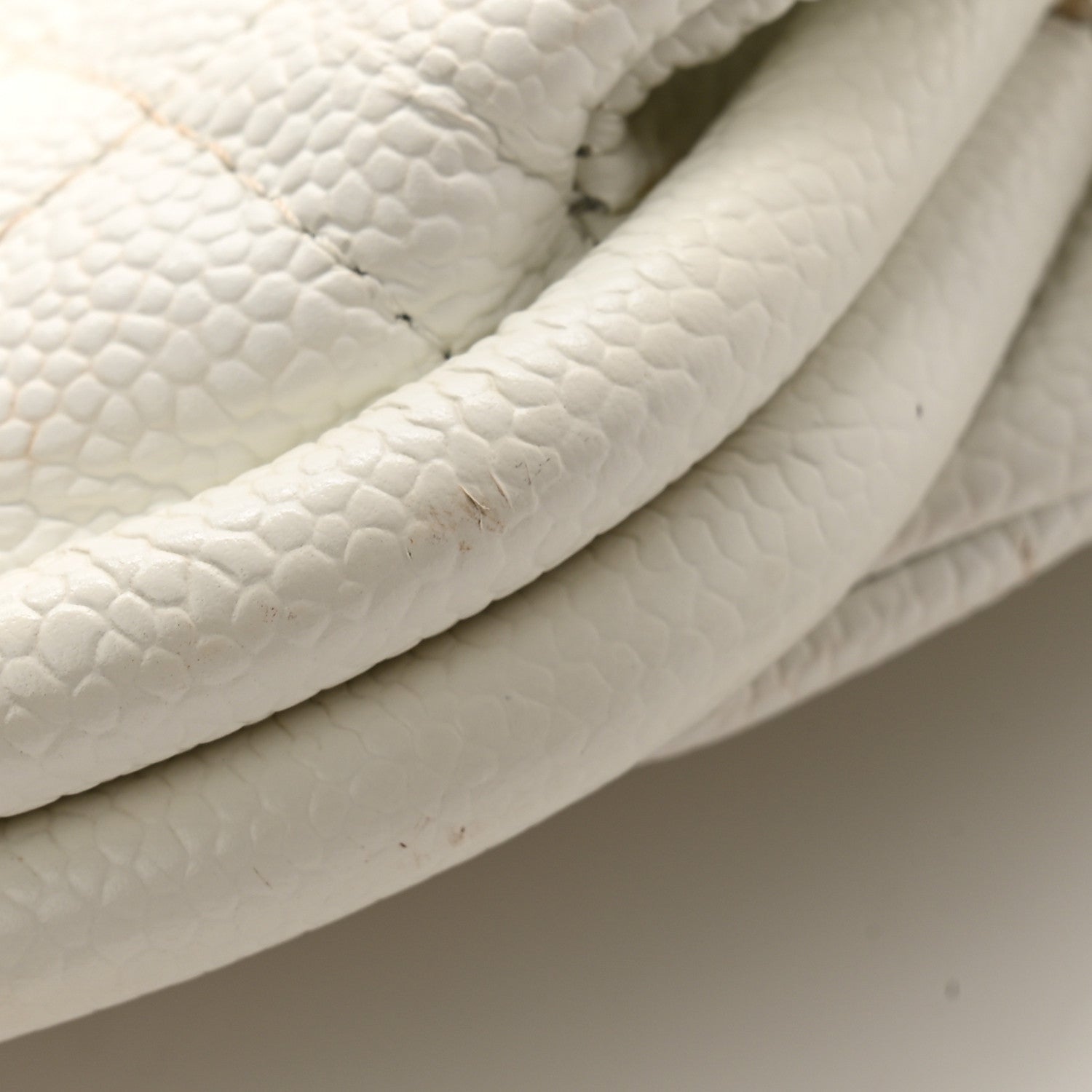 Chanel Caviar Quilted Timeless Clutch White 11 of 11