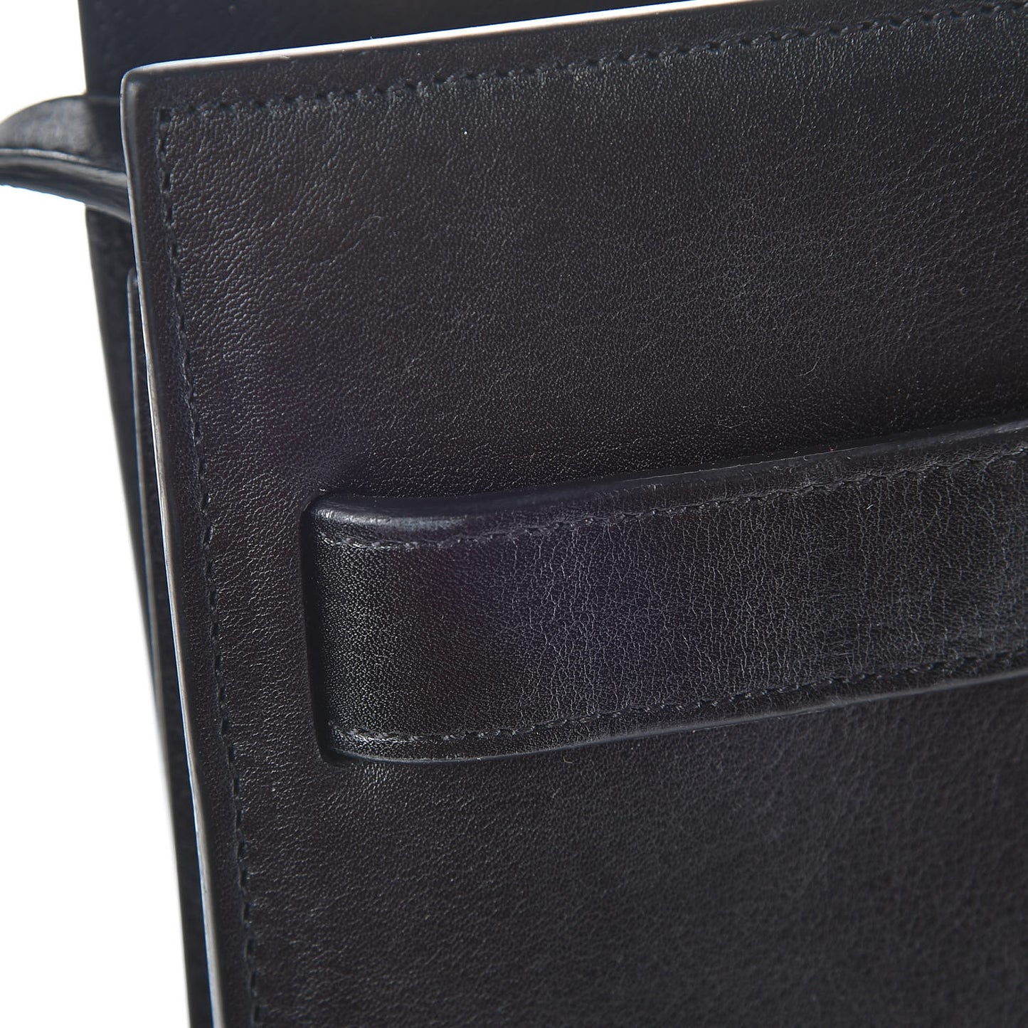 Calfskin Small Sac De Jour Black