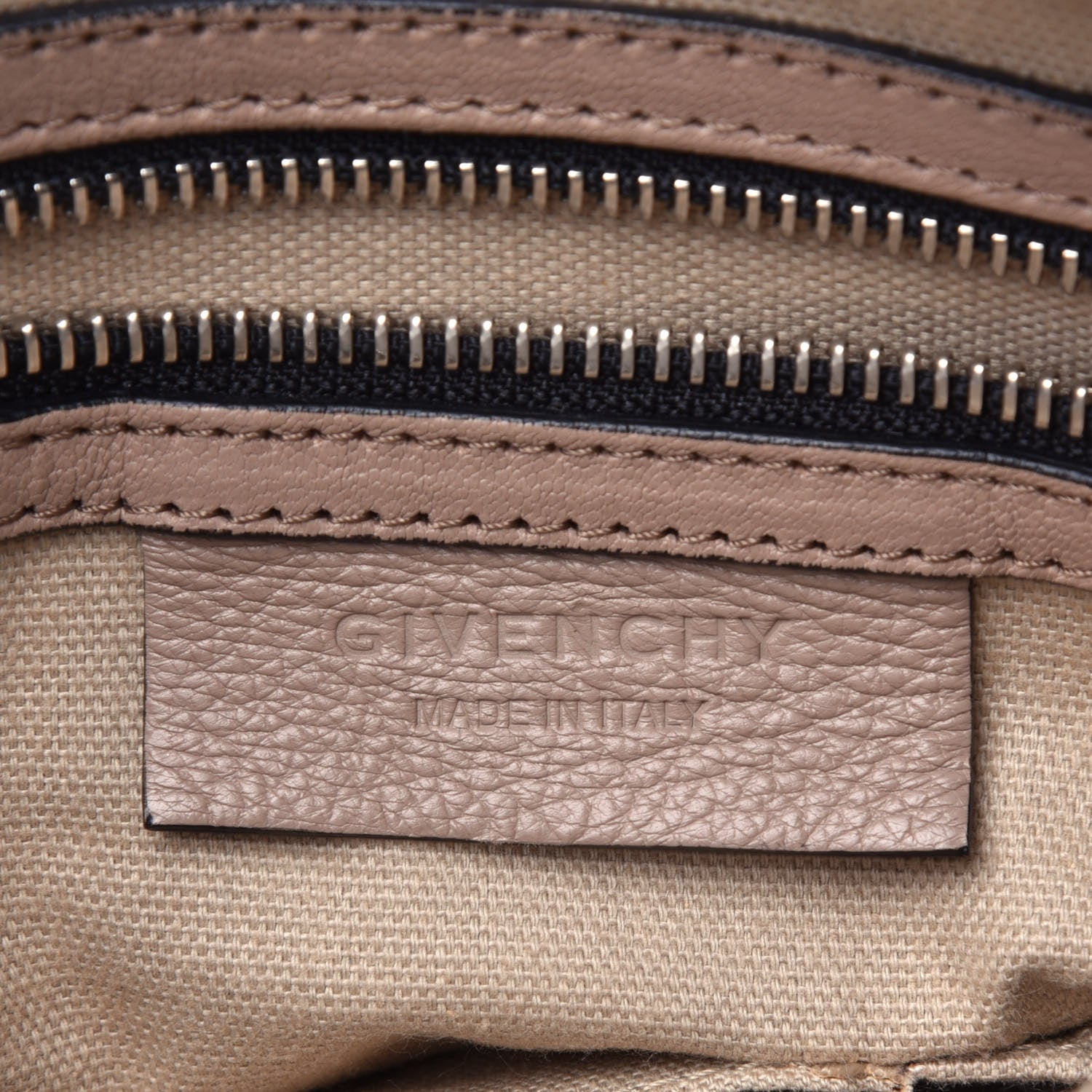 Givenchy Sugar Goatskin Small Bi-Color Pandora Natural 12 of 19