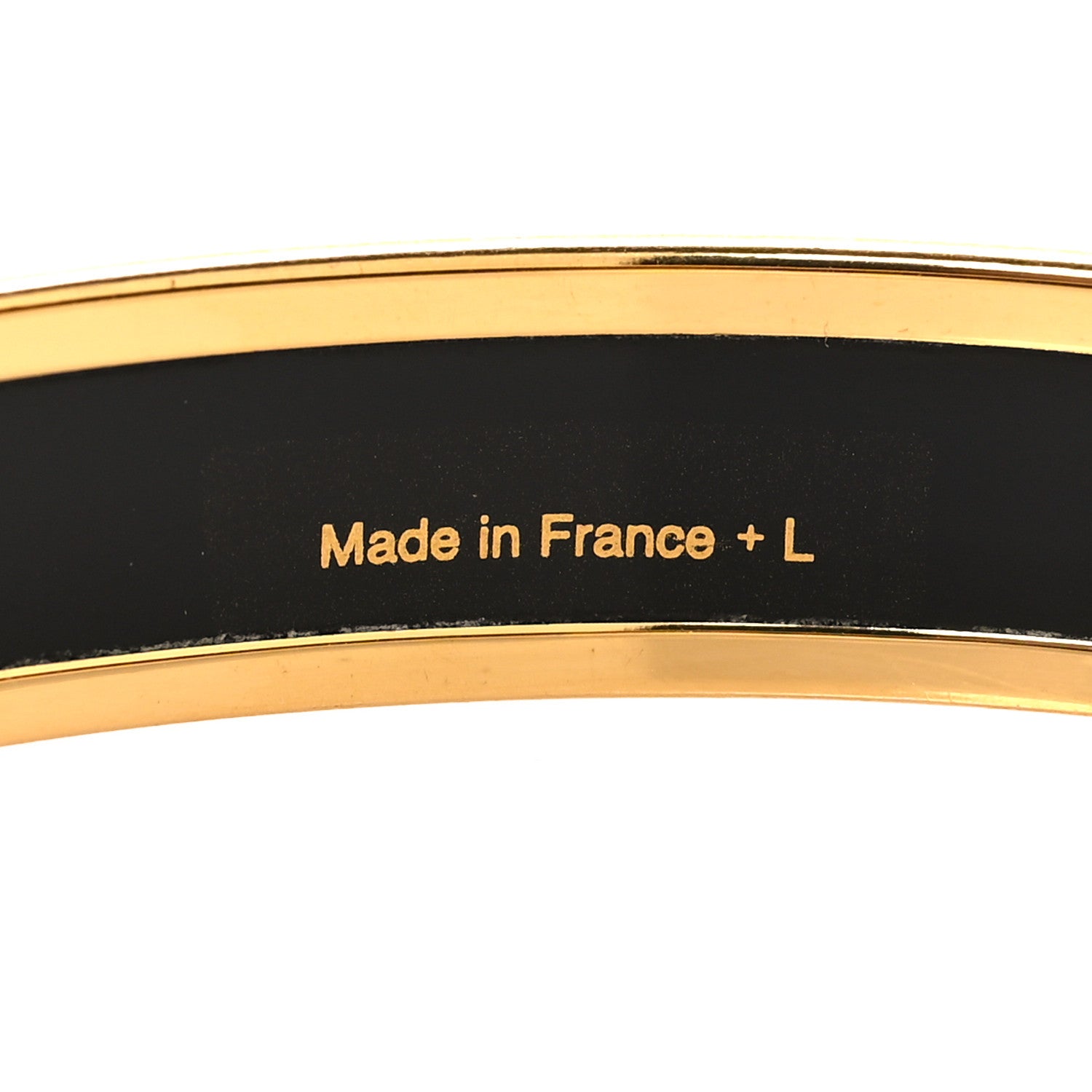 Hermes Enamel Printed Narrow Bracelet 65 5 of 5