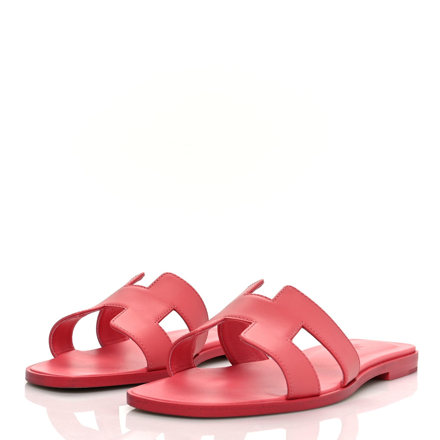 Calfskin Oran Sandals 38 Rouge Bali