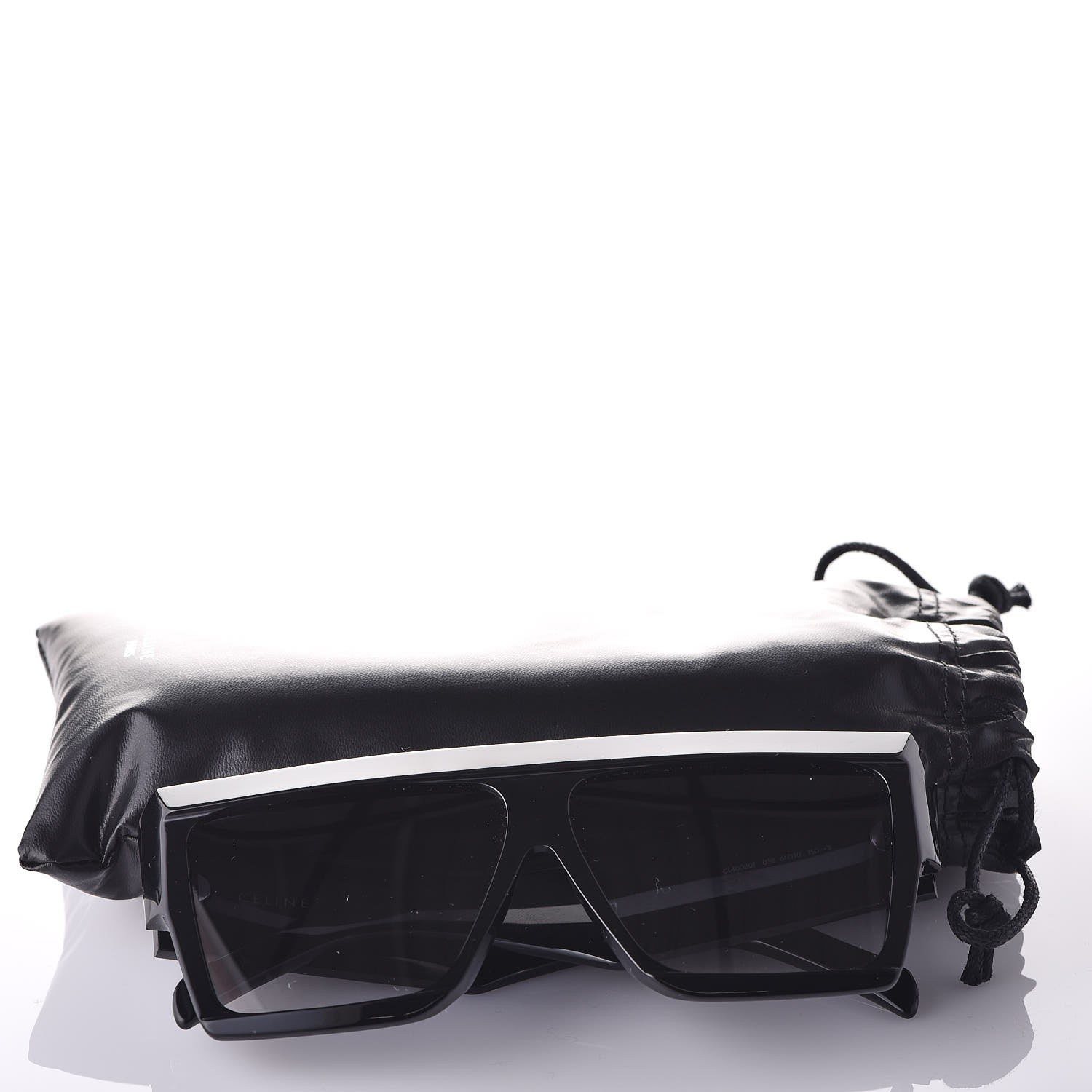Celine Flat Top Sunglasses CL 40030F Black 7 of 7