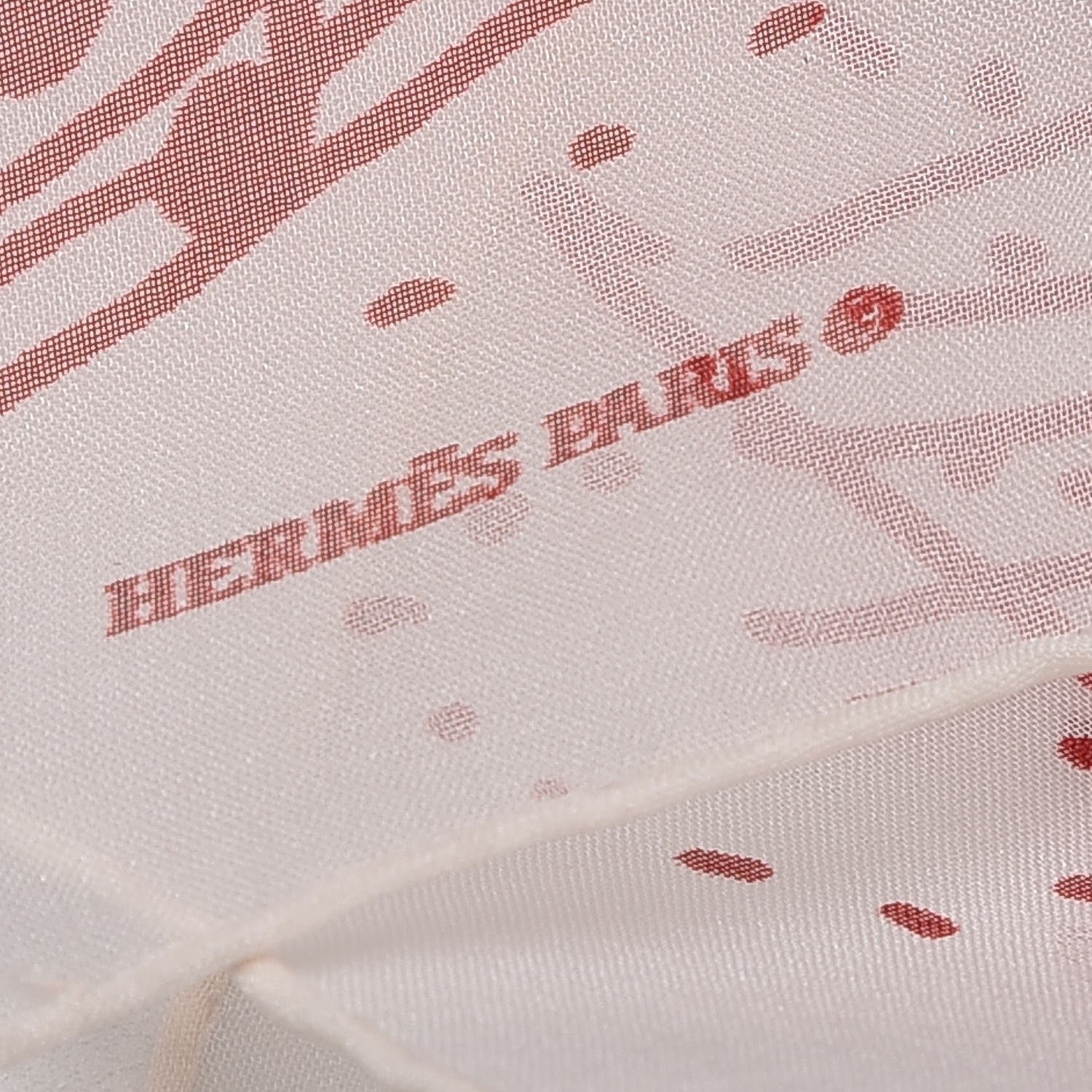 Hermes Silk Mousseline Pocket Square 3 of 5