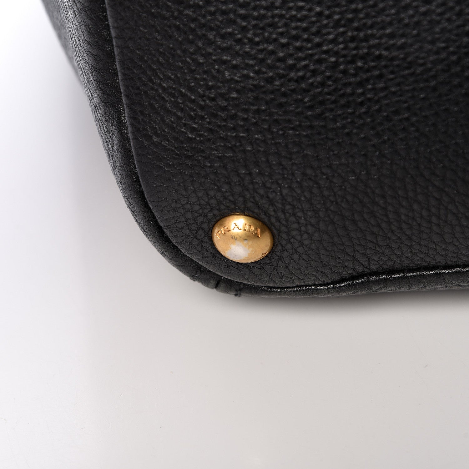 Prada Vitello Daino Side Pocket Hobo Black 28 of 29
