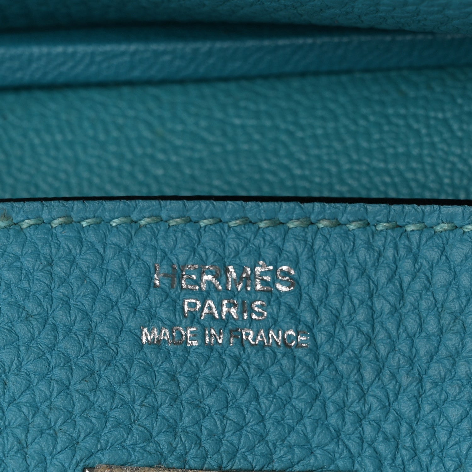 Hermes Togo Birkin 30 Turquoise 6 of 11