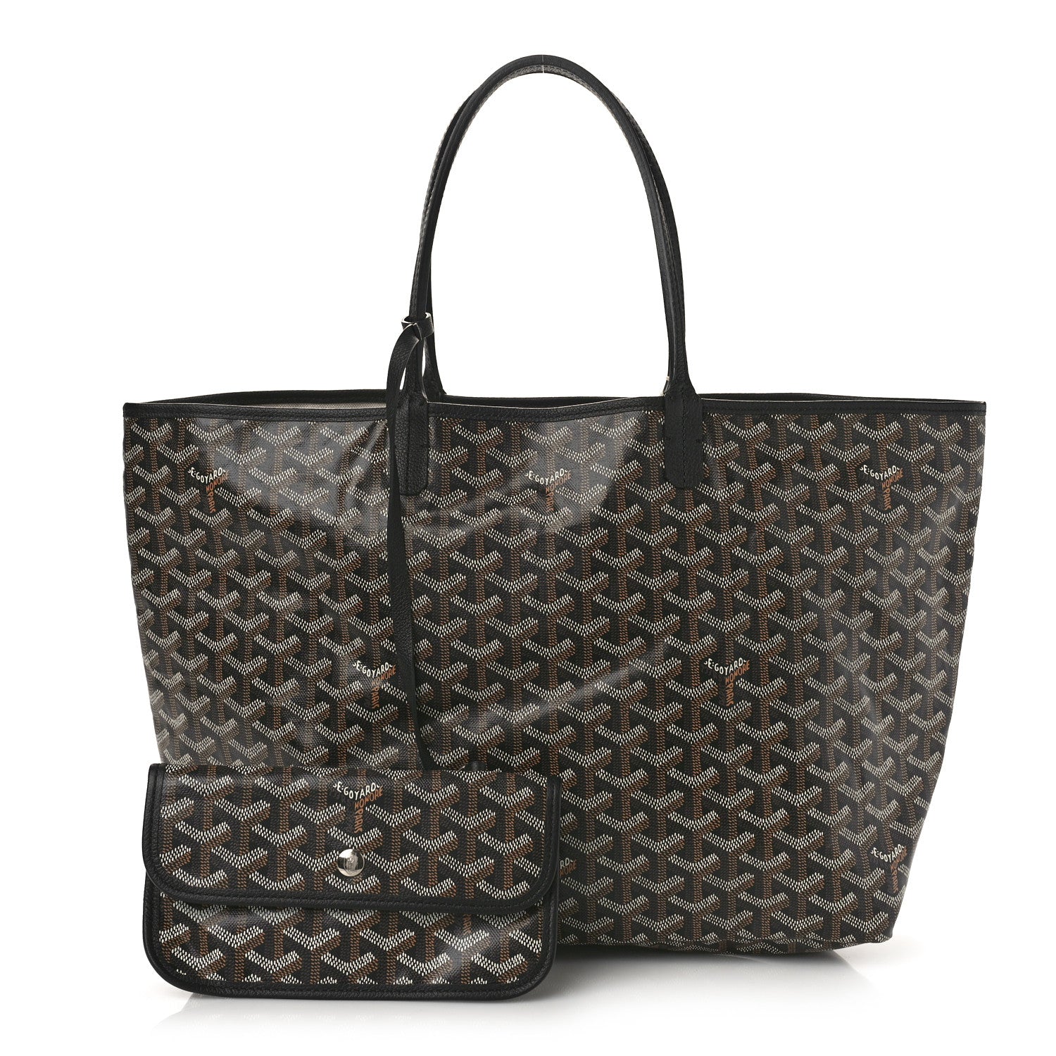 Goyard Goyardine Saint Louis PM Black 1 of 8