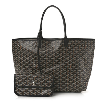 Goyard Goyardine Saint Louis PM Black 1 of 8