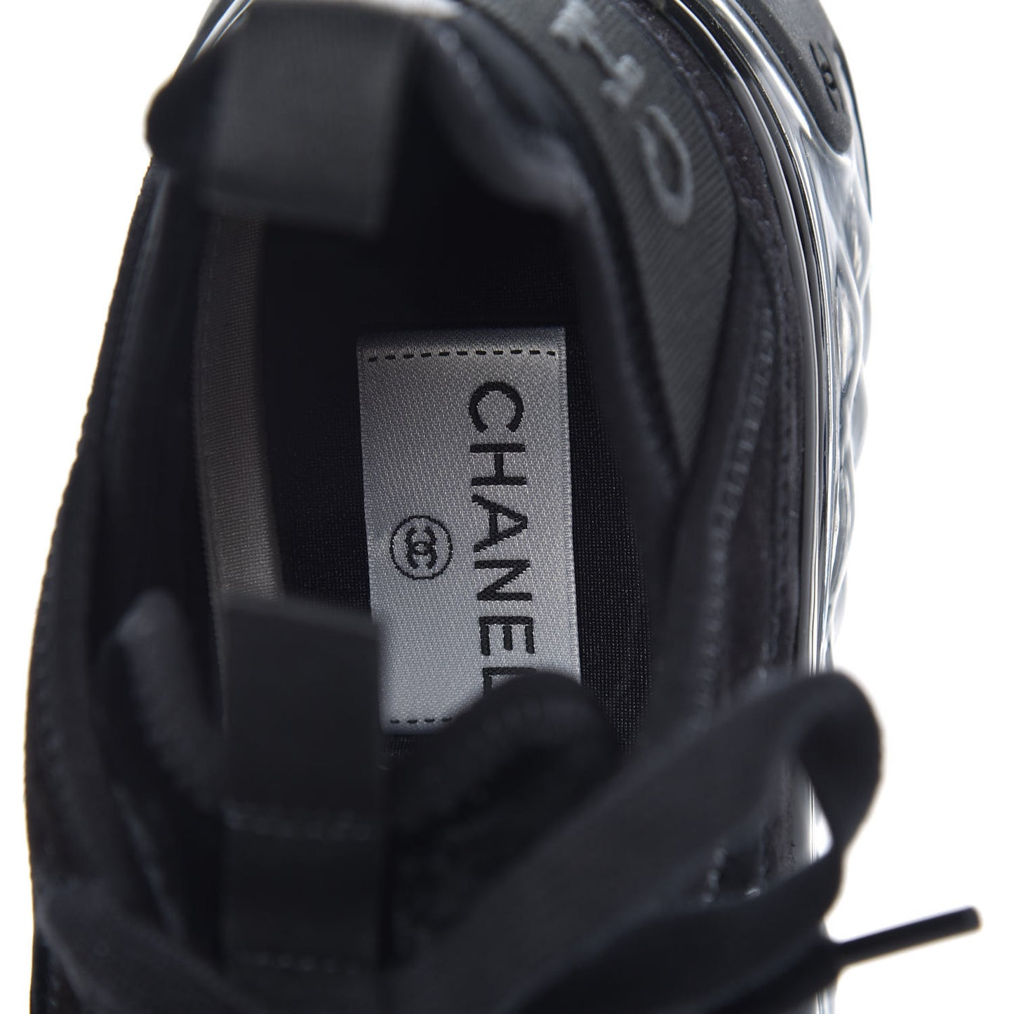 Suede Calfskin Velvet Grosgrain CC Sneakers 40 Black