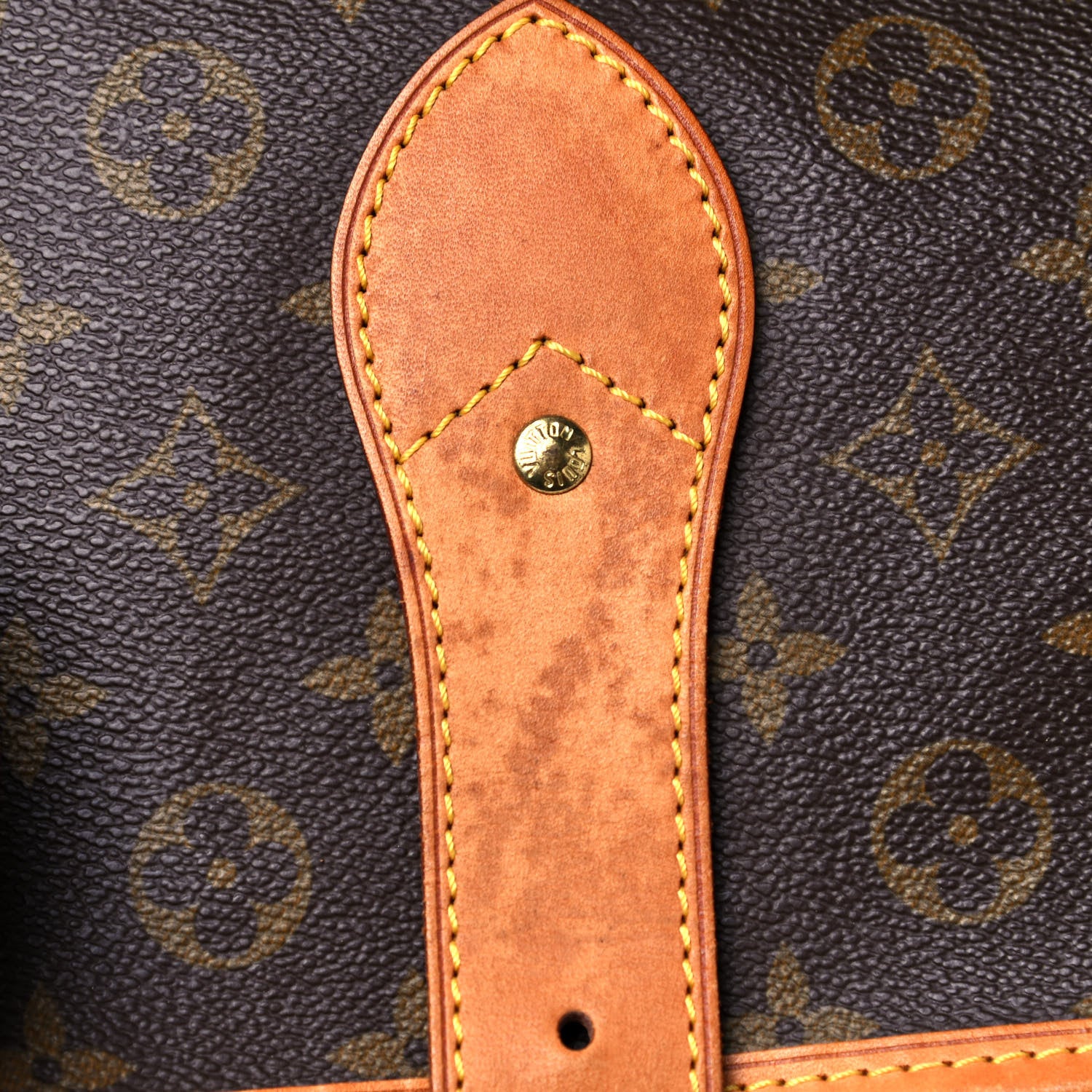 Louis Vuitton Monogram Sac Chasse Hunting Bag 9 of 11