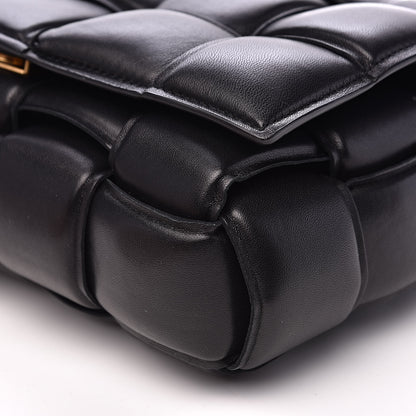 Bottega Veneta Nappa Maxi Intreccio Padded Cassette Crossbody Bag Black 8 of 9