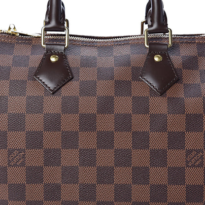Louis Vuitton Damier Ebene Speedy Bandouliere 25 9 of 11