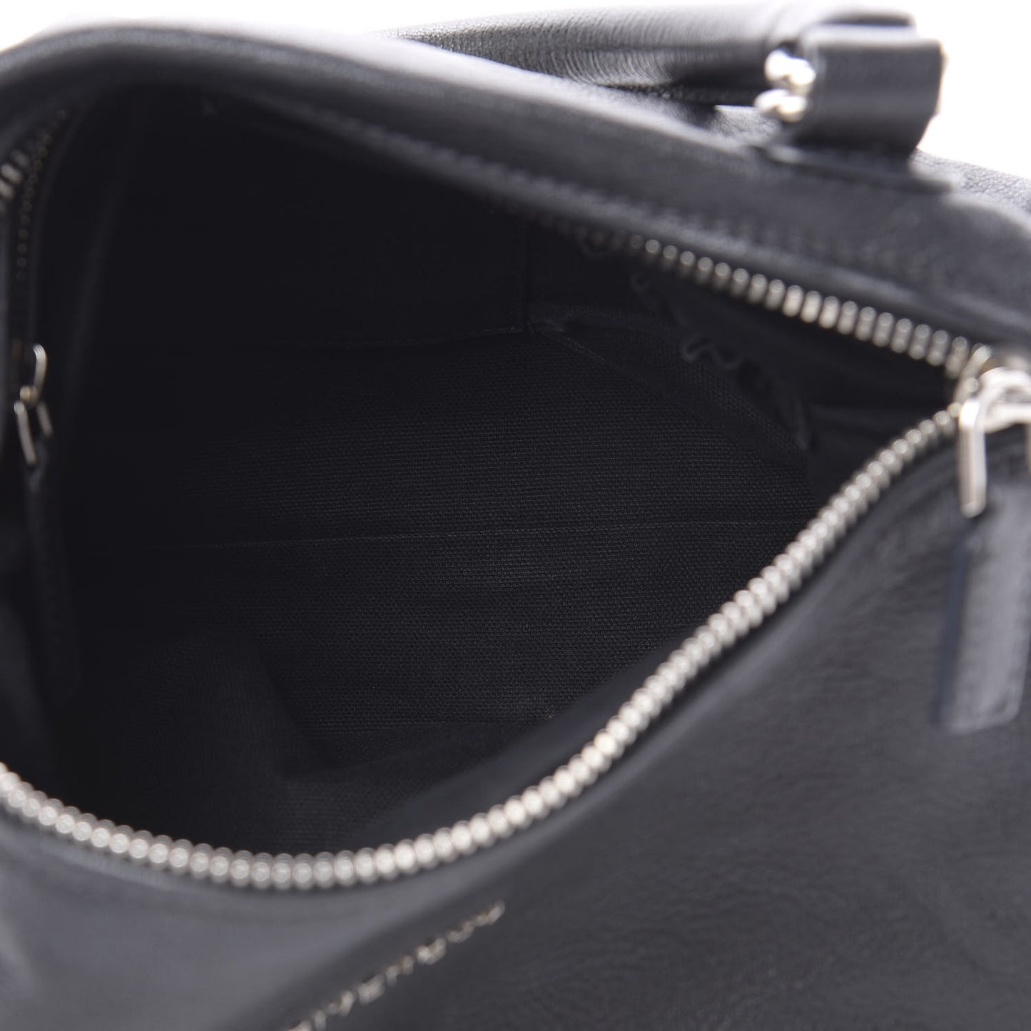 Sugar Goatskin Small Pandora Black