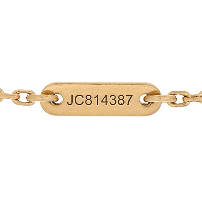 Van Cleef & Arpels 18K Yellow Gold Mother of Pearl Sweet Alhambra Butterfly Bracelet 4 of 5