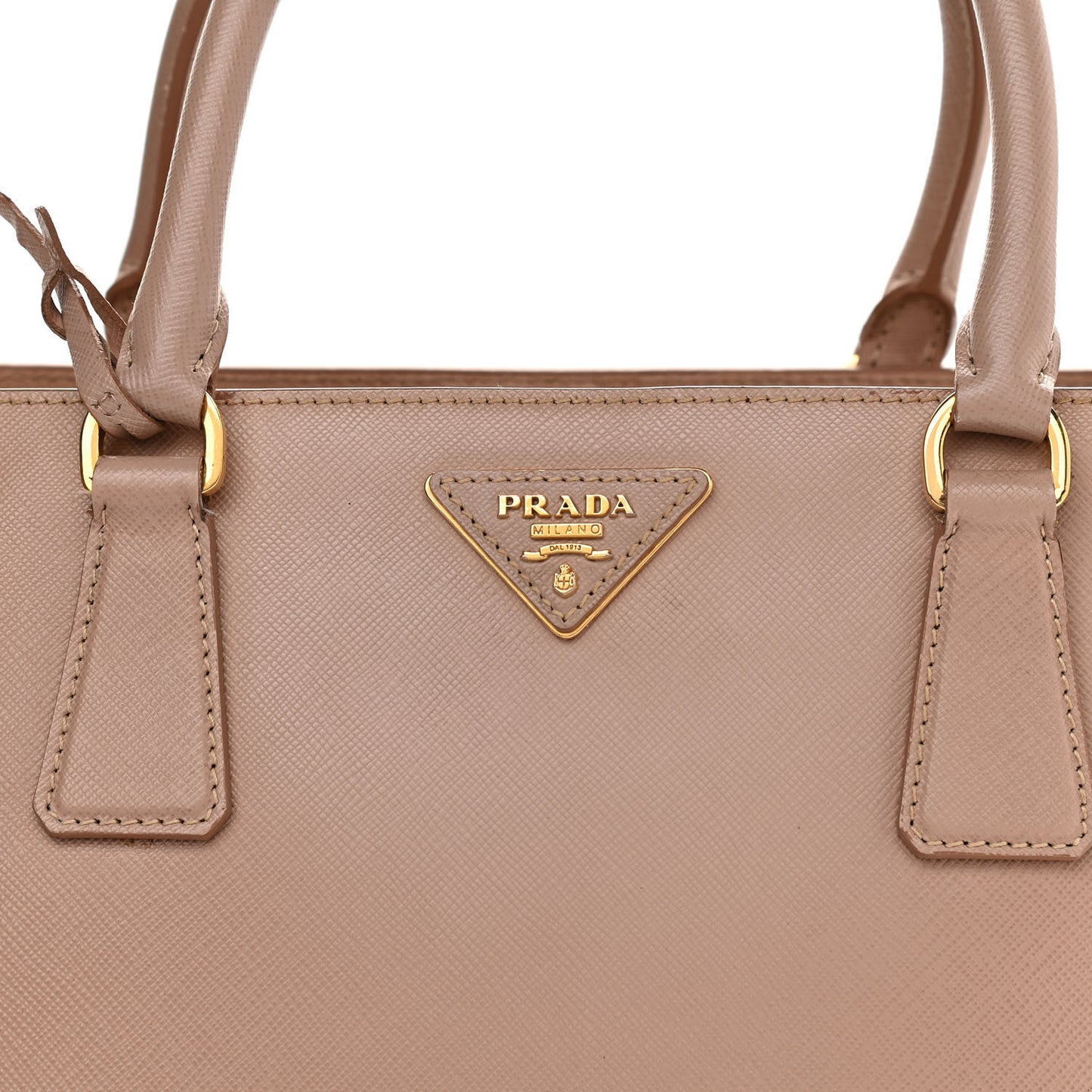Saffiano Medium Galleria Double Zip Tote Cammeo