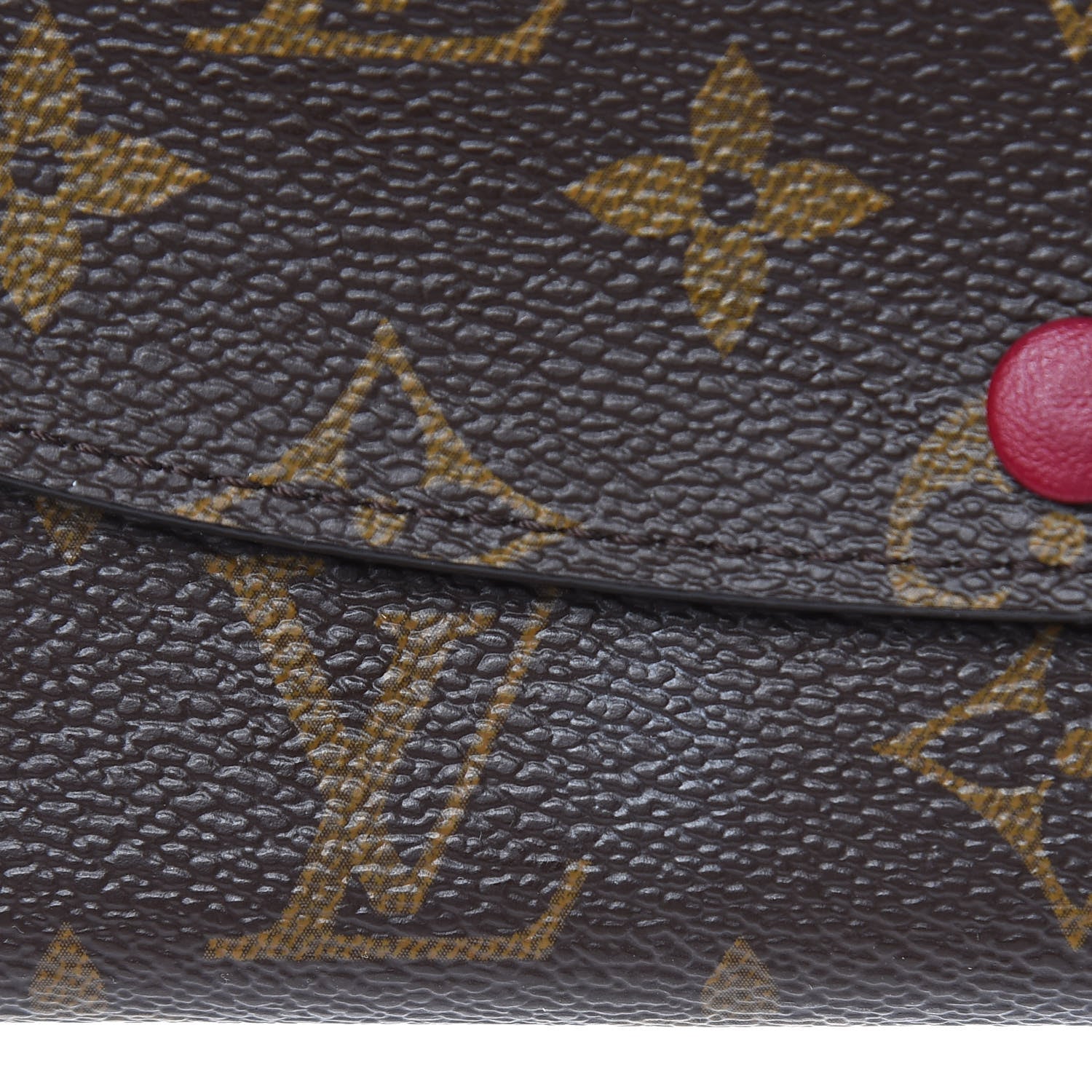Louis Vuitton Monogram Emilie Wallet Fuchsia 8 of 9