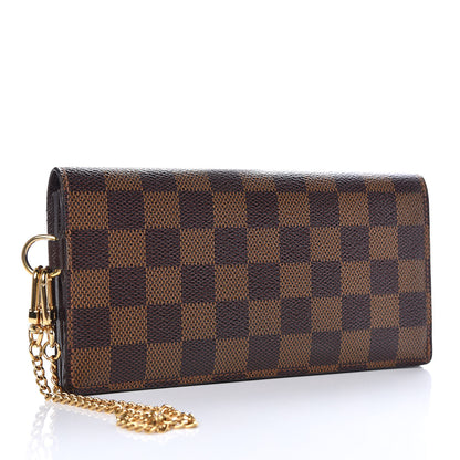 Louis Vuitton Damier Ebene Accordeon Wallet 3 of 9