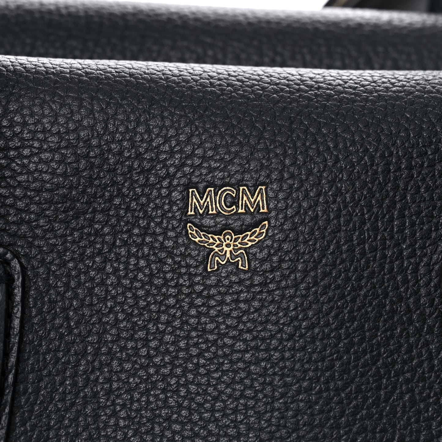 Grained Calfskin Medium Milla Tote Phantom Grey