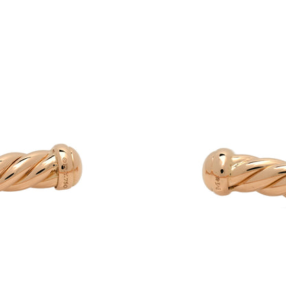 David Yurman 18K Rose Gold 4mm Cablespira Bracelet 3 of 3