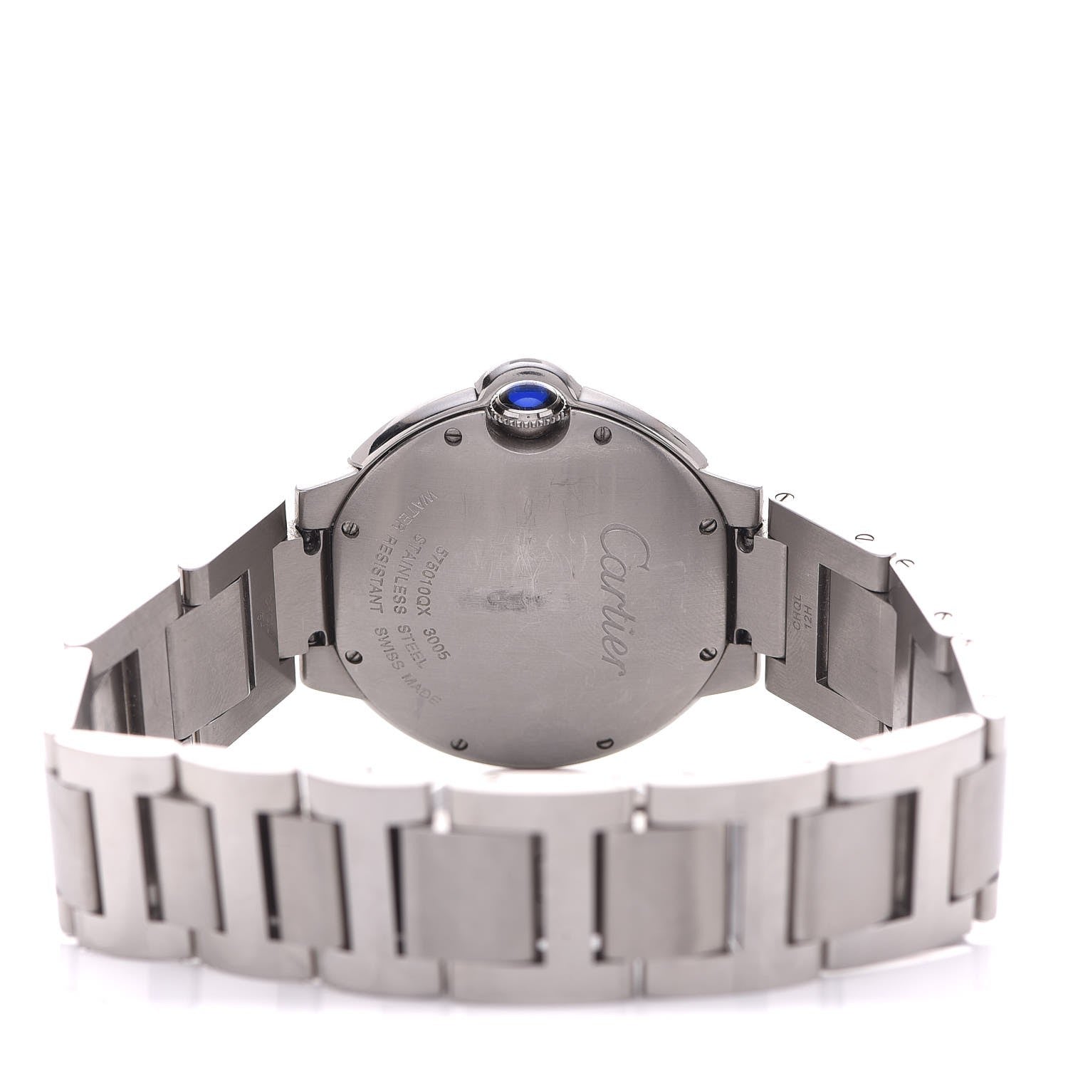 Cartier Stainless Steel 36mm Ballon Bleu De Quartz Watch 3 of 5