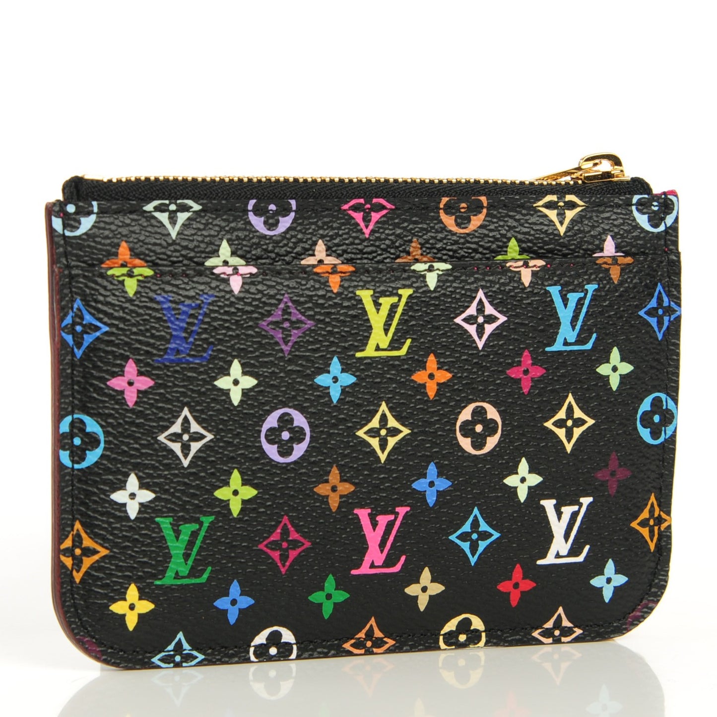 Monogram Multicolor Key Pouch Black Grenade
