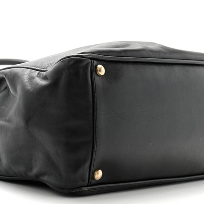 Chanel Lambskin Camellia Tote Black 9 of 12