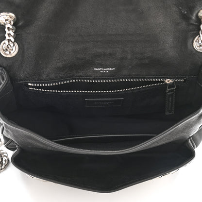 Saint Laurent Calfskin Monogram Armature Medium Niki Chain Satchel Black 5 of 13