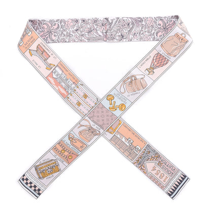 Louis Vuitton Silk Jeu De Louis BB Bandeau Blush 1 of 4