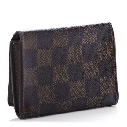 Louis Vuitton Damier Ebene Business Card Holder 3 of 8