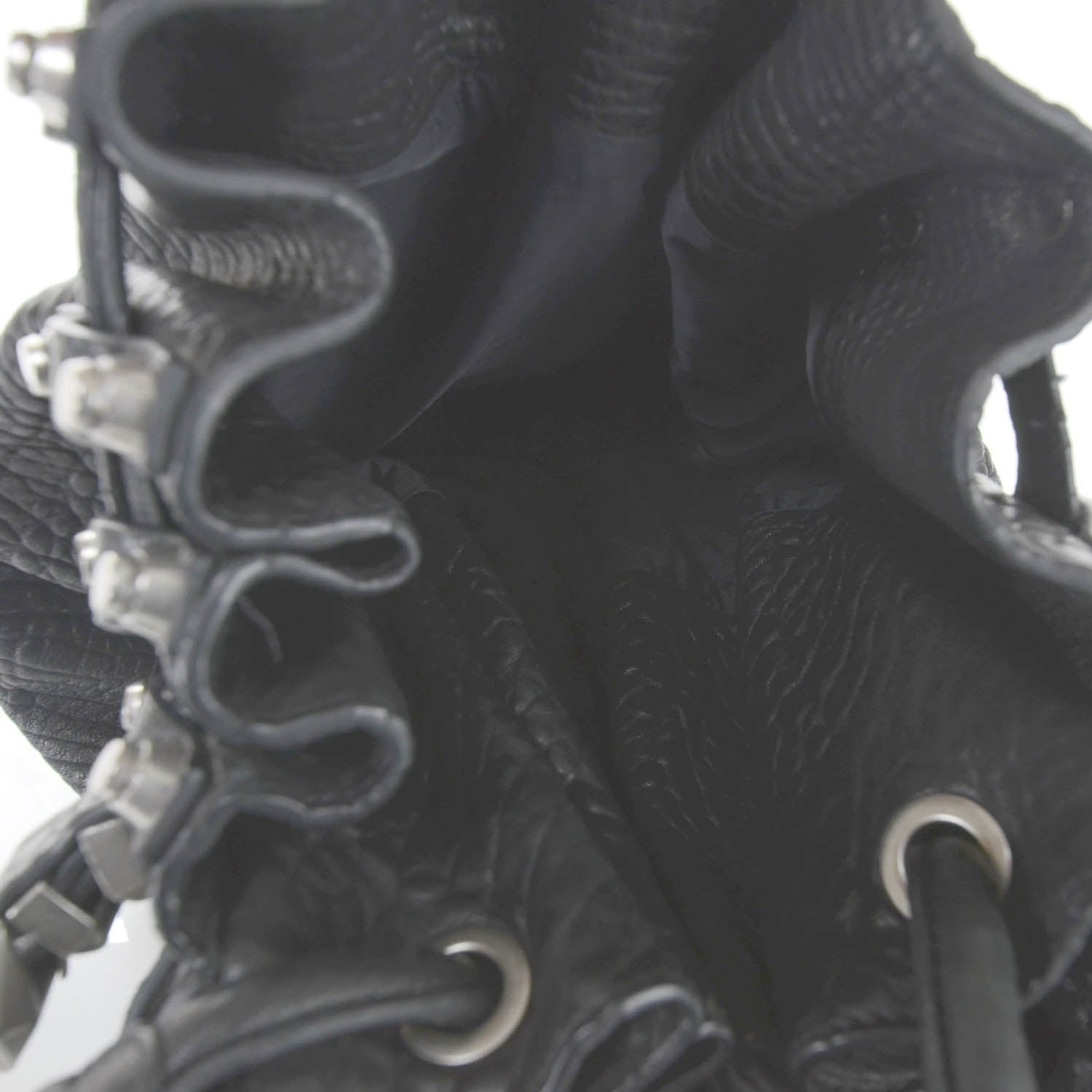 Alexander Wang Leather Diego Bucket Bag Black 14 of 14