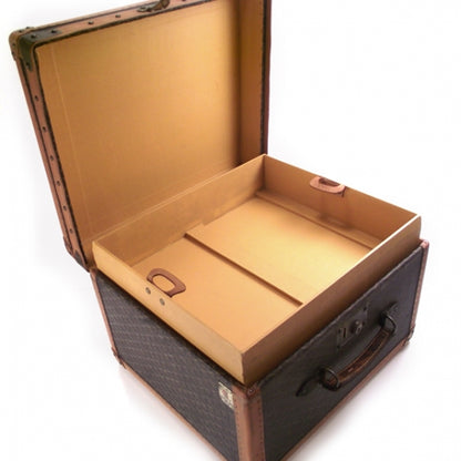 Goyard Vintage Hat Box Case RARE 8 of 9